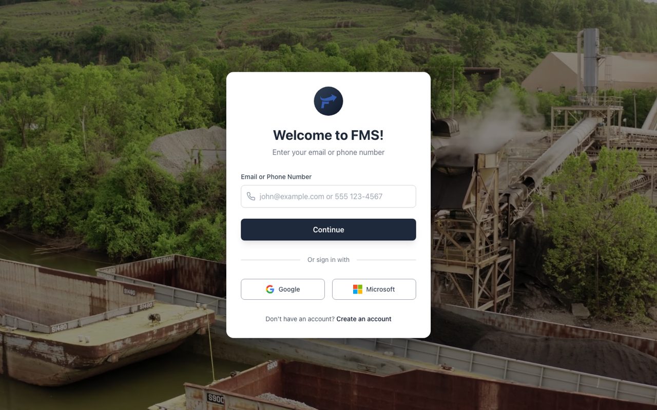 Vista previa del Freight Manager System